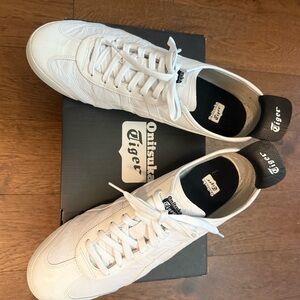 Onitsuka Tiger by Asics White Sneakers Classic Minimalist Design